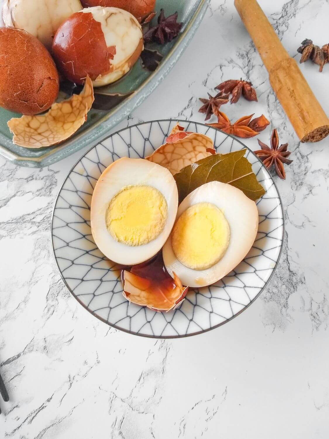 Chinese tea eggs instant pot, cha ye dan 3