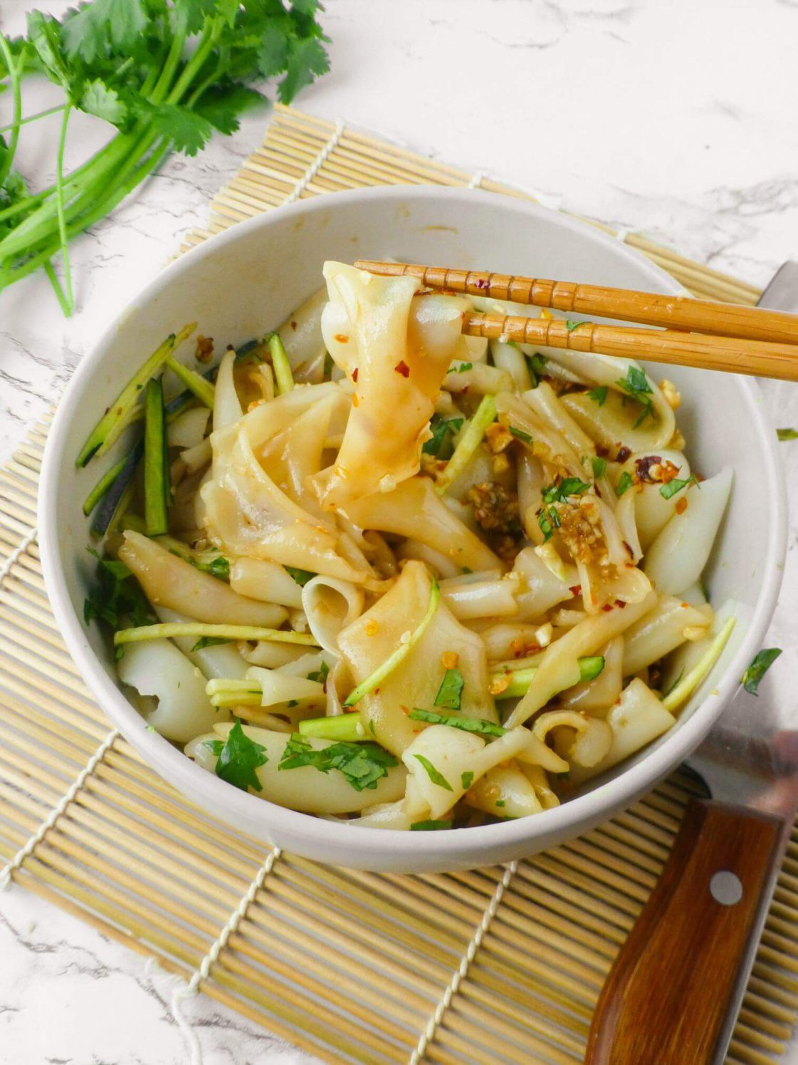 Liang Pi, Chinese Cold Skin Noodle Pull