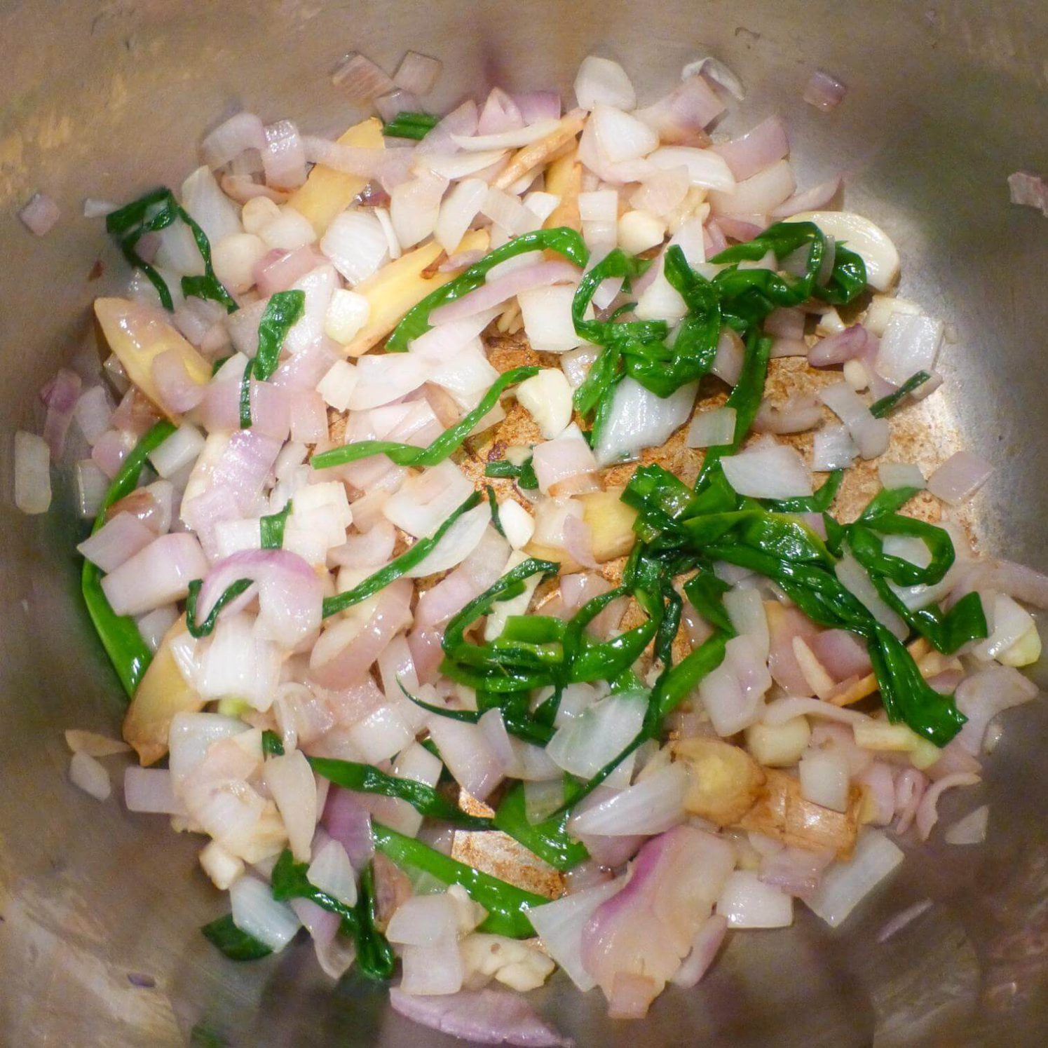 Sauteed Ingredients