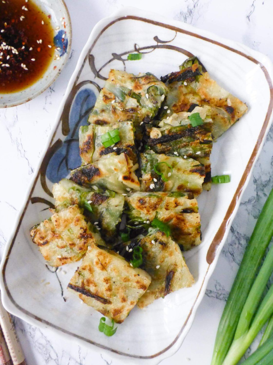Crispy Pajeon (파전), Korean Green Onion Pancake