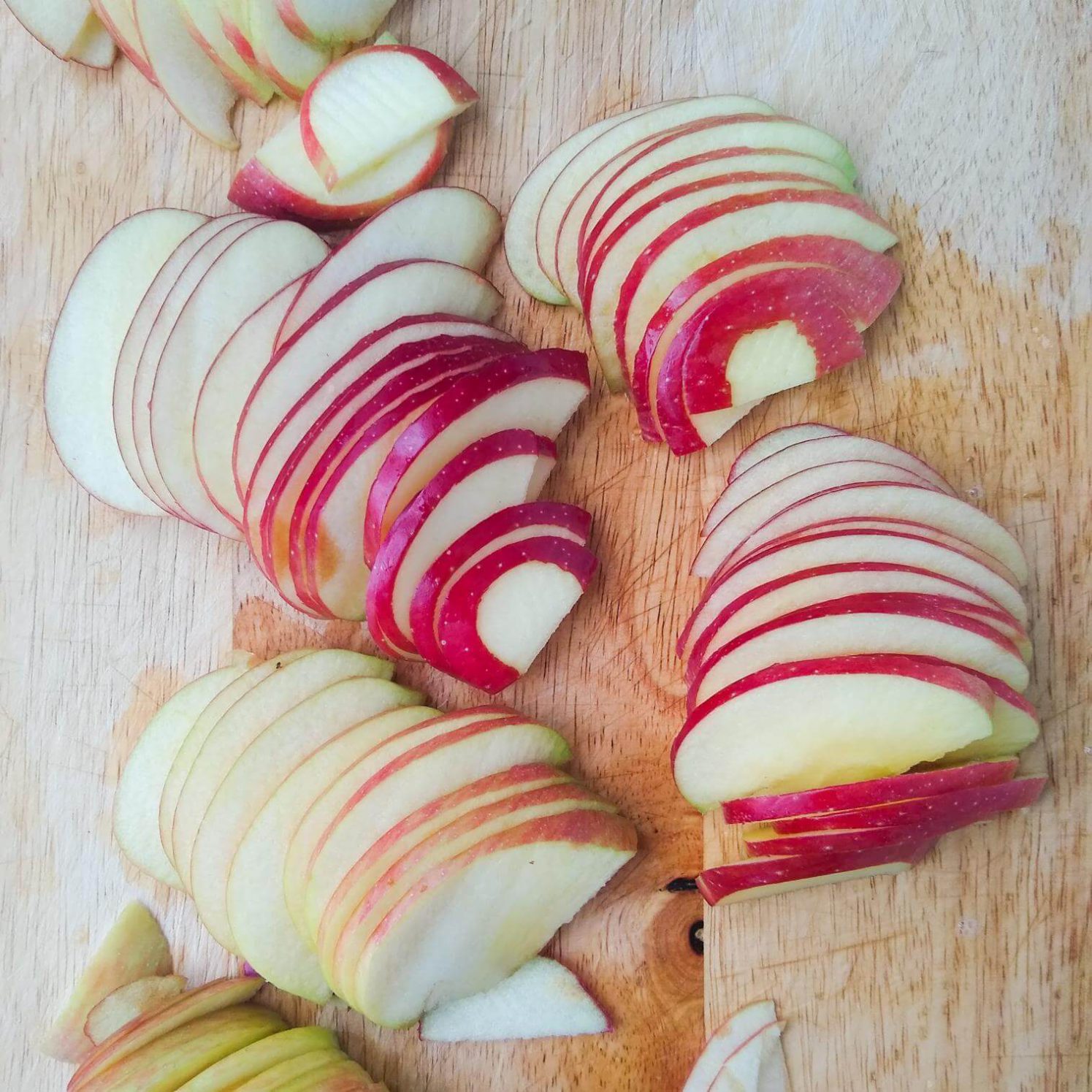Thin Apple Slices