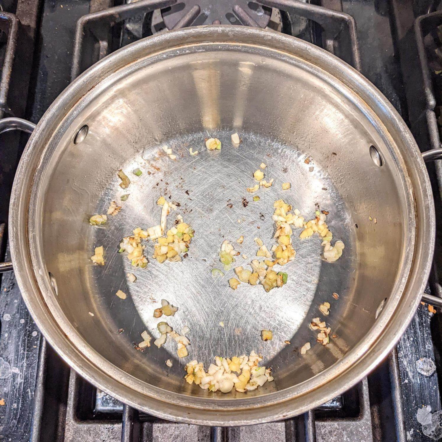 Garlic and GInger Frying