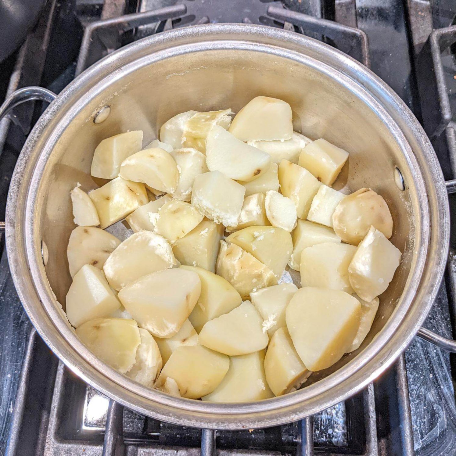 Potatoes Done Boiling