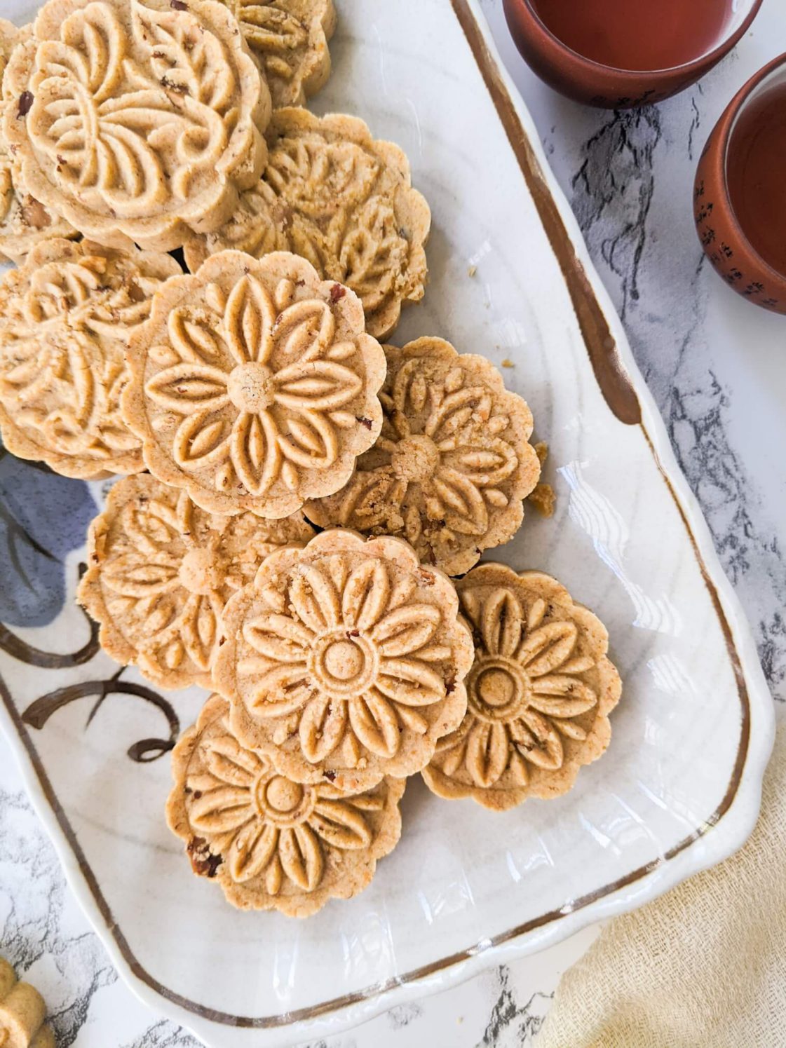 Macau almond cookies recipe, mung bean cookies