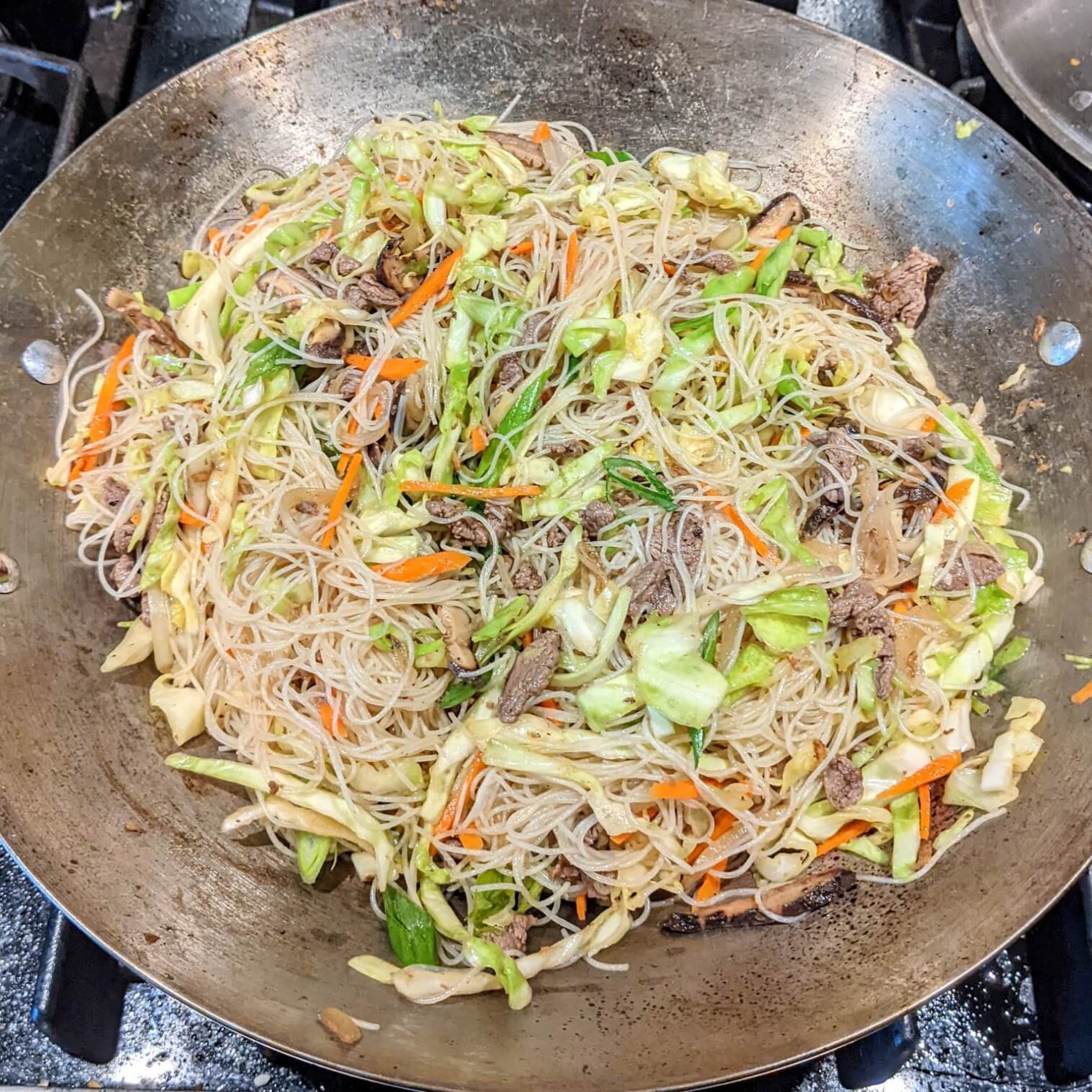 Rice Vermicelli Noodles Added In