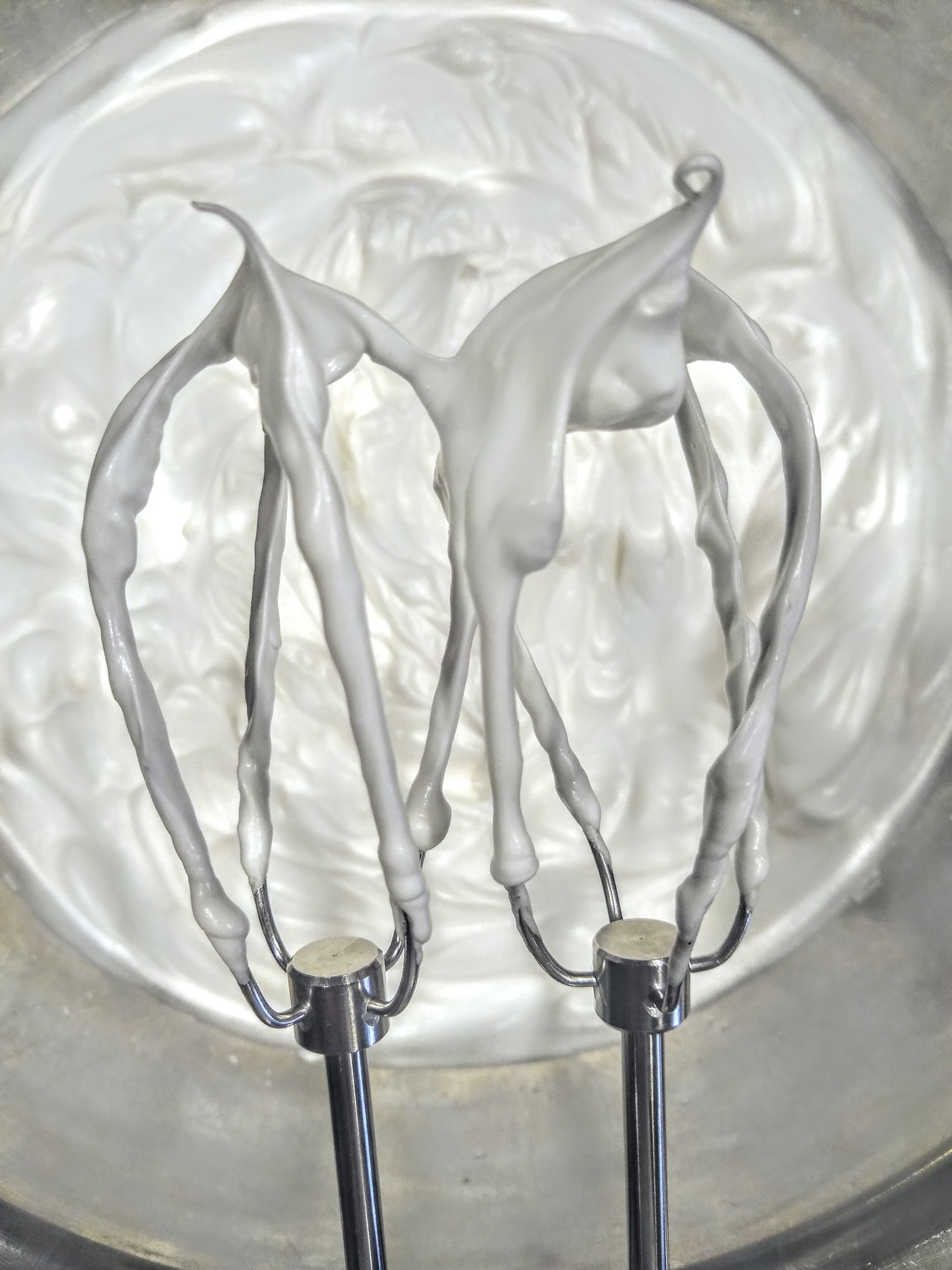 Whipping Egg Whites for Meringue