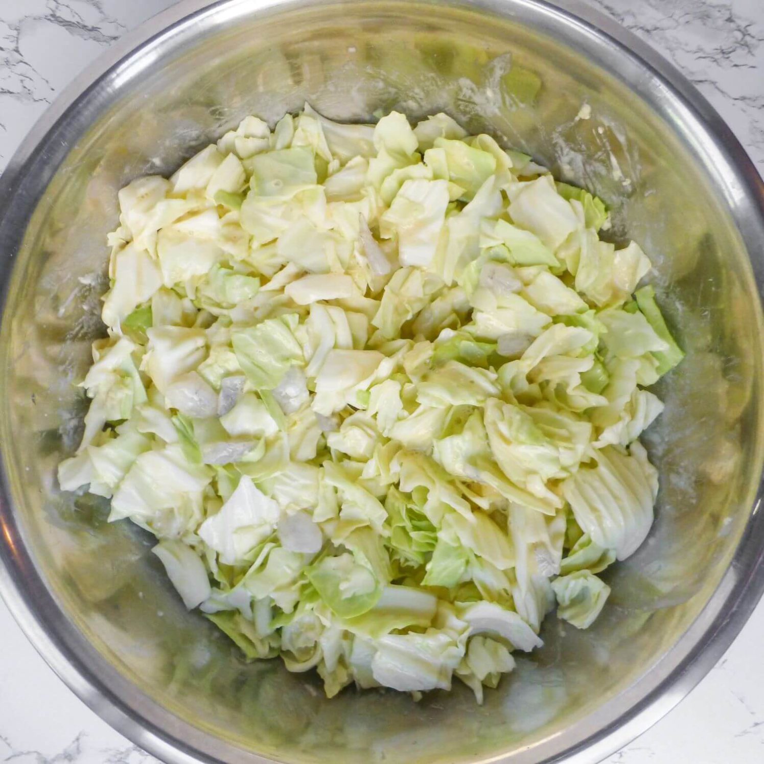 Cabbage Pancake with Seafood