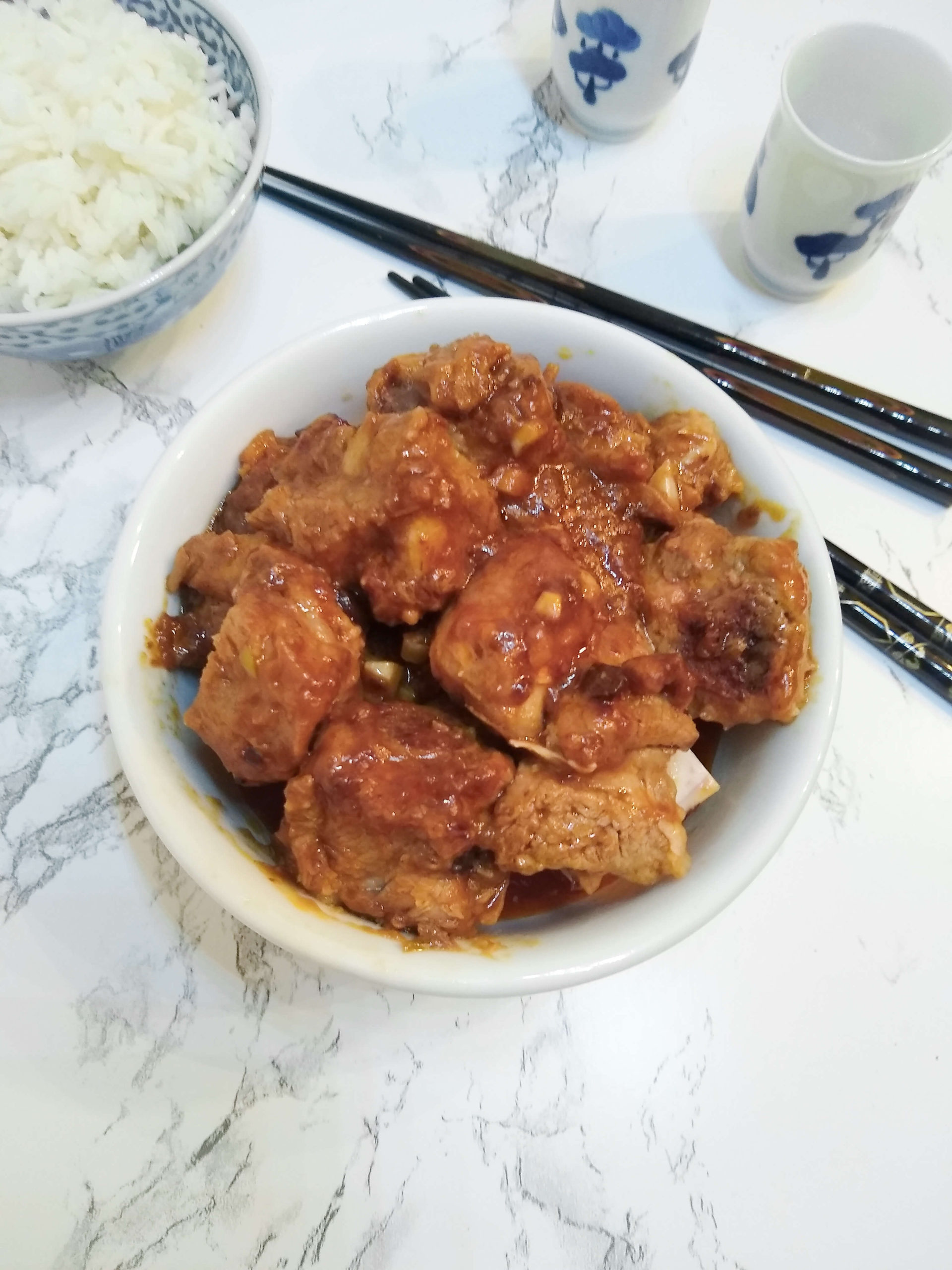 Dim sum steamed spare ribs Full