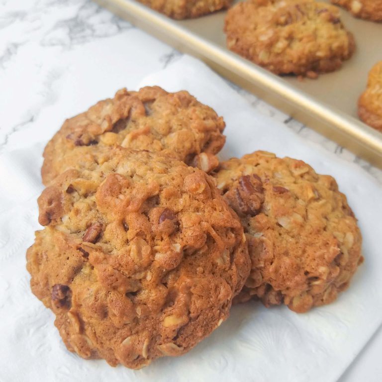 Healthy Oatmeal Breakfast Cookies (One-Bowl)