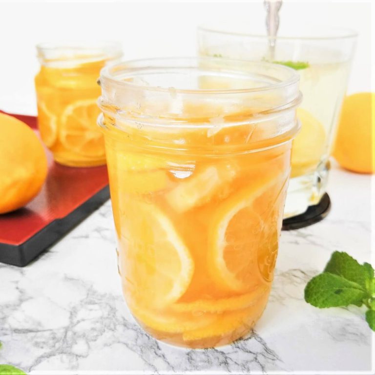Yuja Tea (Citron Tea) with Any Citrus