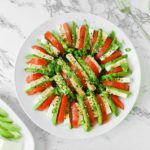 Cold Tofu Salad with Tomato and Avocado Offset Square