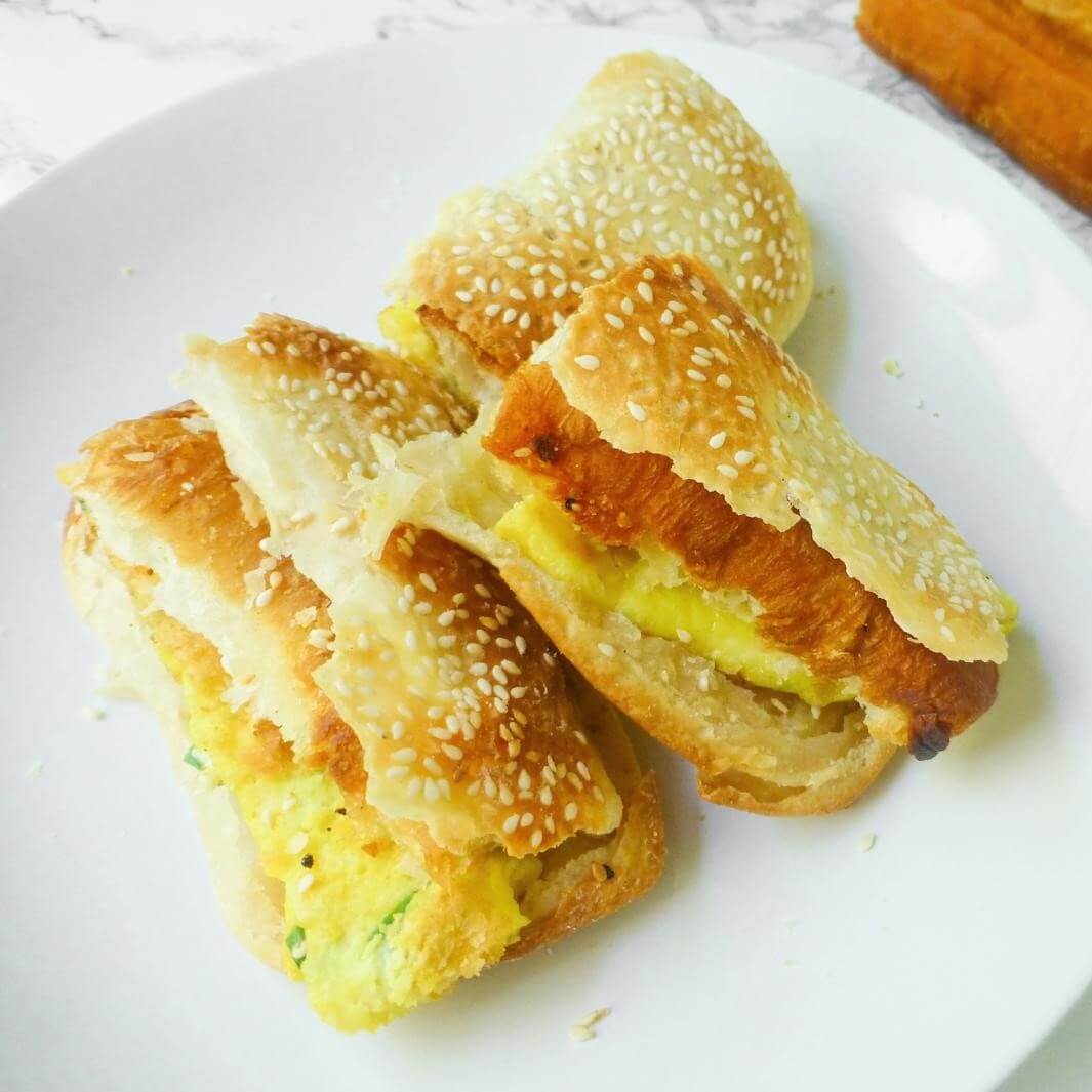 Shao Bing Chinese Sesame Flatbread Assorted Eats