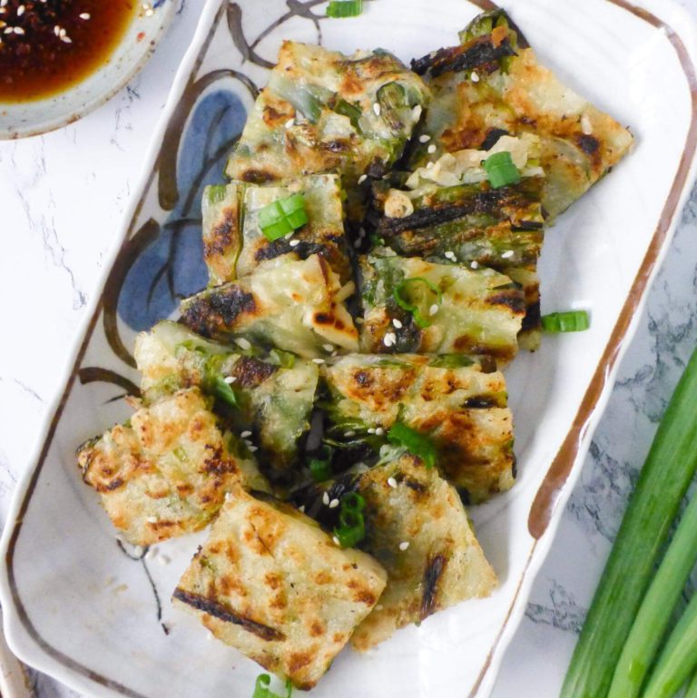 Crispy Pajeon (파전), Korean Green Onion Pancake