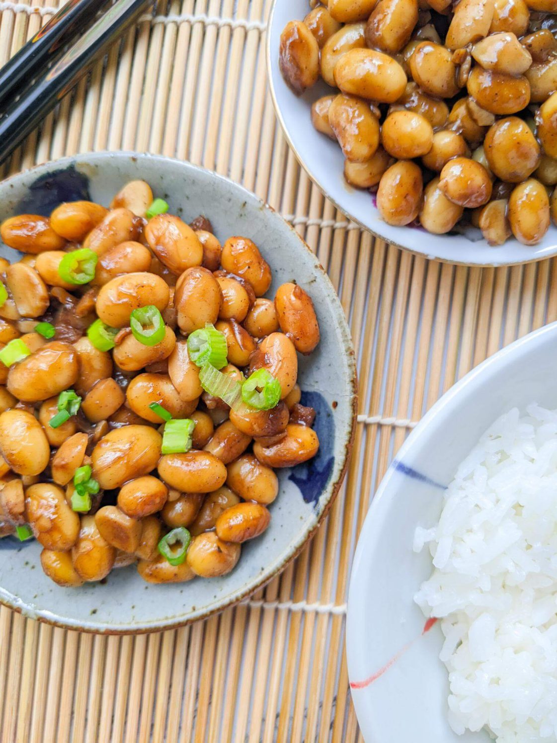 Chinese Red Braised Soybeans, Easy Soybean Recipe