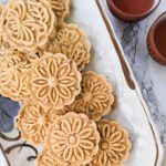 Macau almond cookies recipe, mung bean cookies square