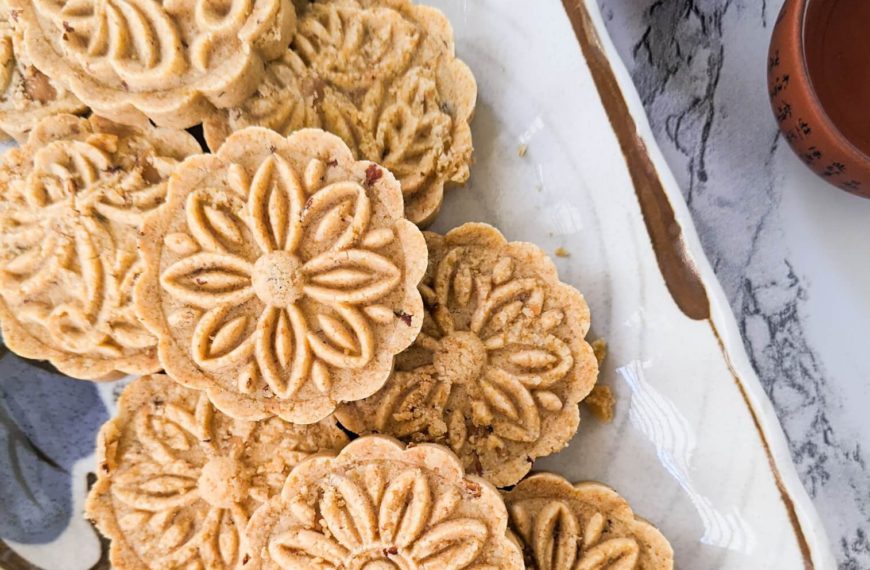 Macau almond cookies recipe, mung bean cookies square